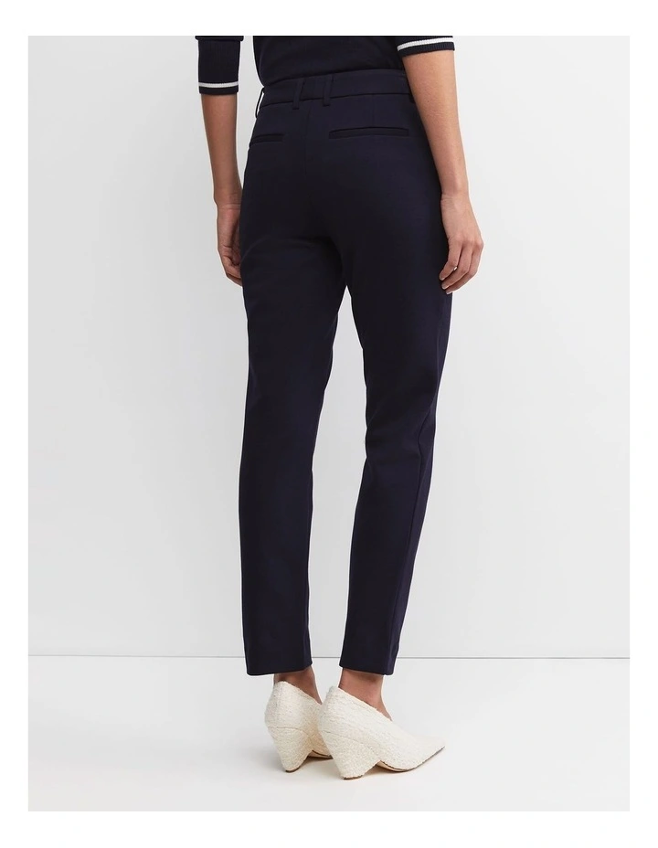 Evie Ponte Pant in Blue image 2