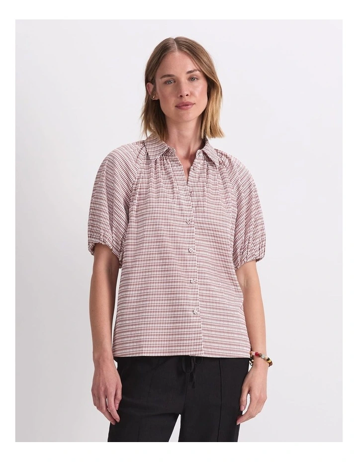 Aster Cotton Blend Shirt in Multi image 1