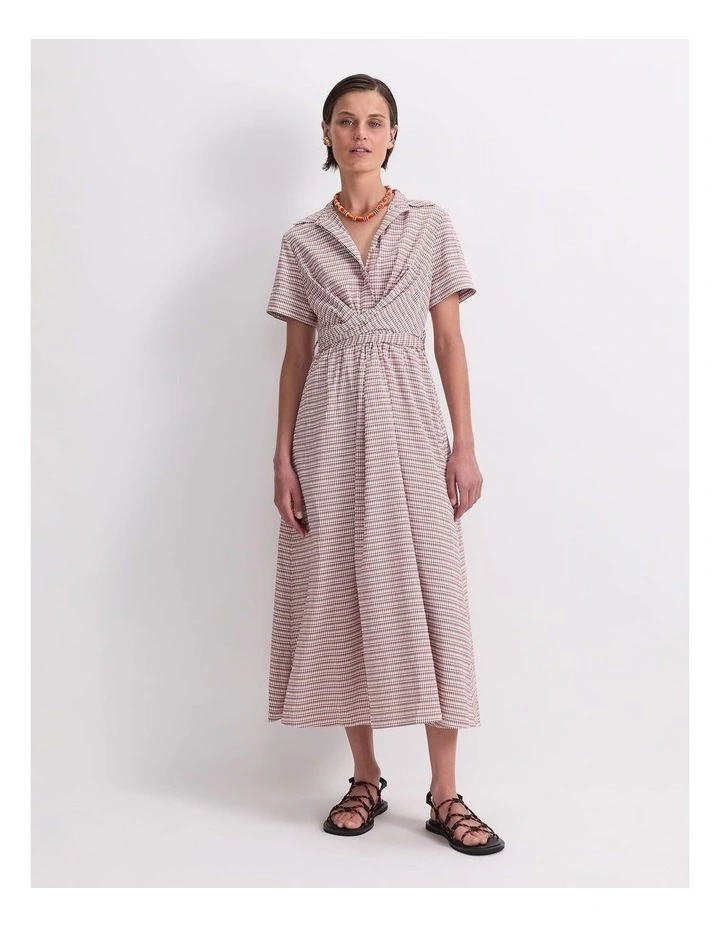 Aster Midi Dress in Multi image 1