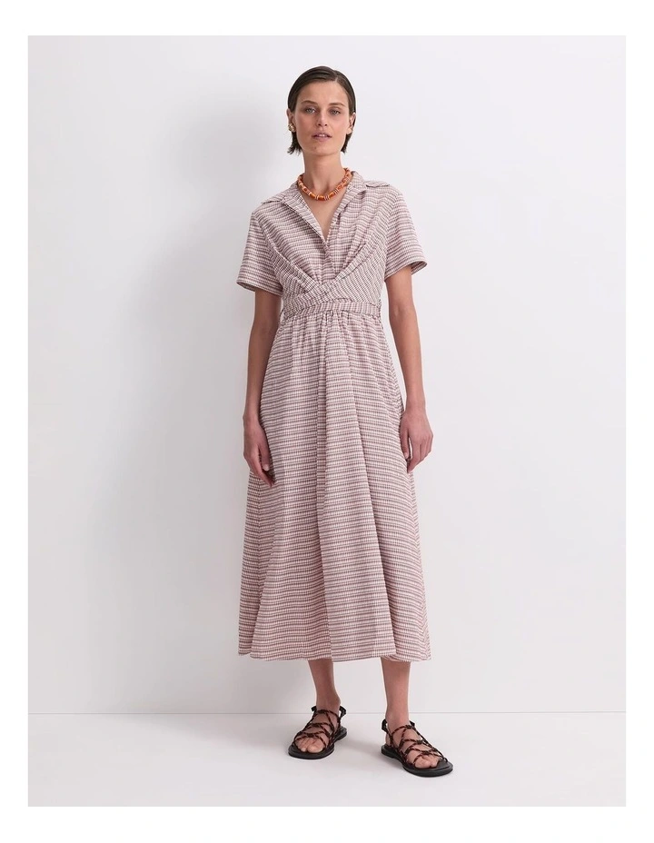 Aster Midi Dress in Multi image 4