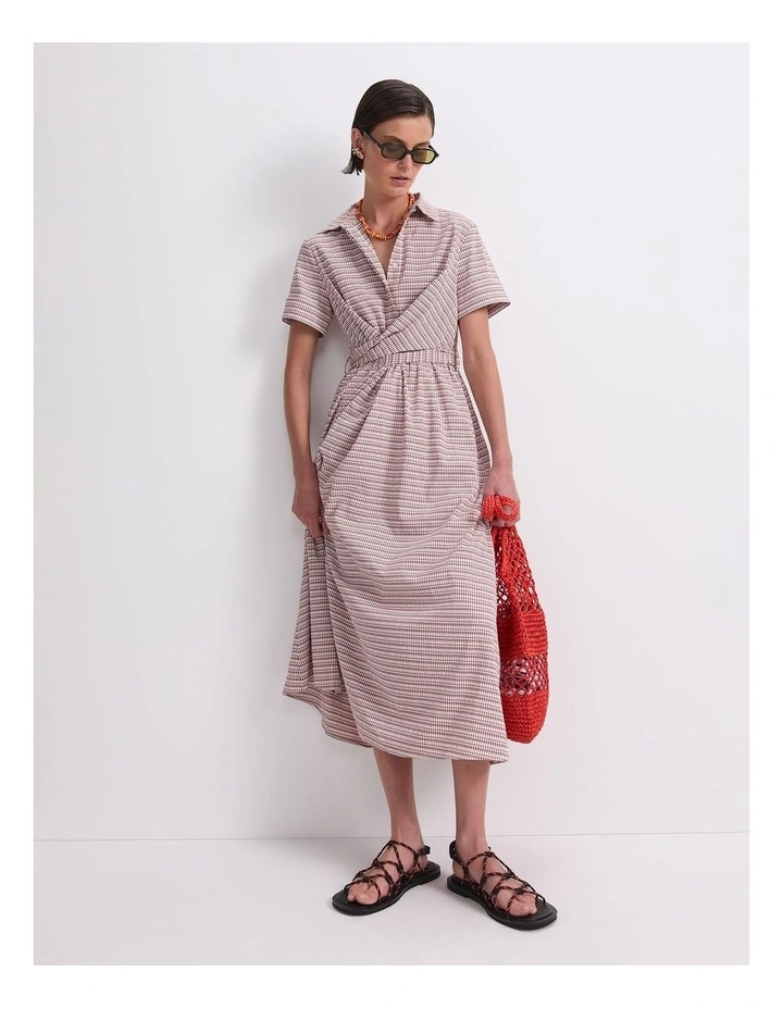 Aster Midi Dress in Multi image 5