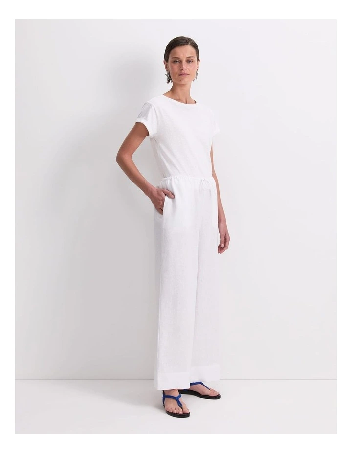 Ariana Wide Leg Linen Pant image 3