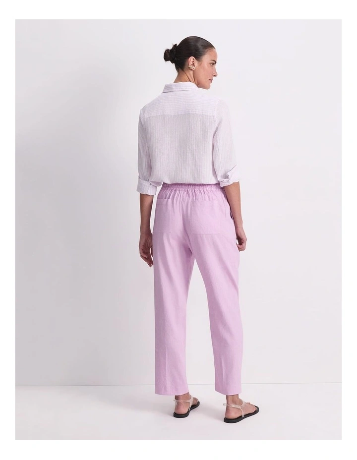 Rosa Tapered Linen Pant image 2