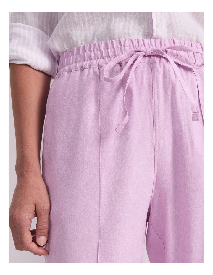 Rosa Tapered Linen Pant image 5