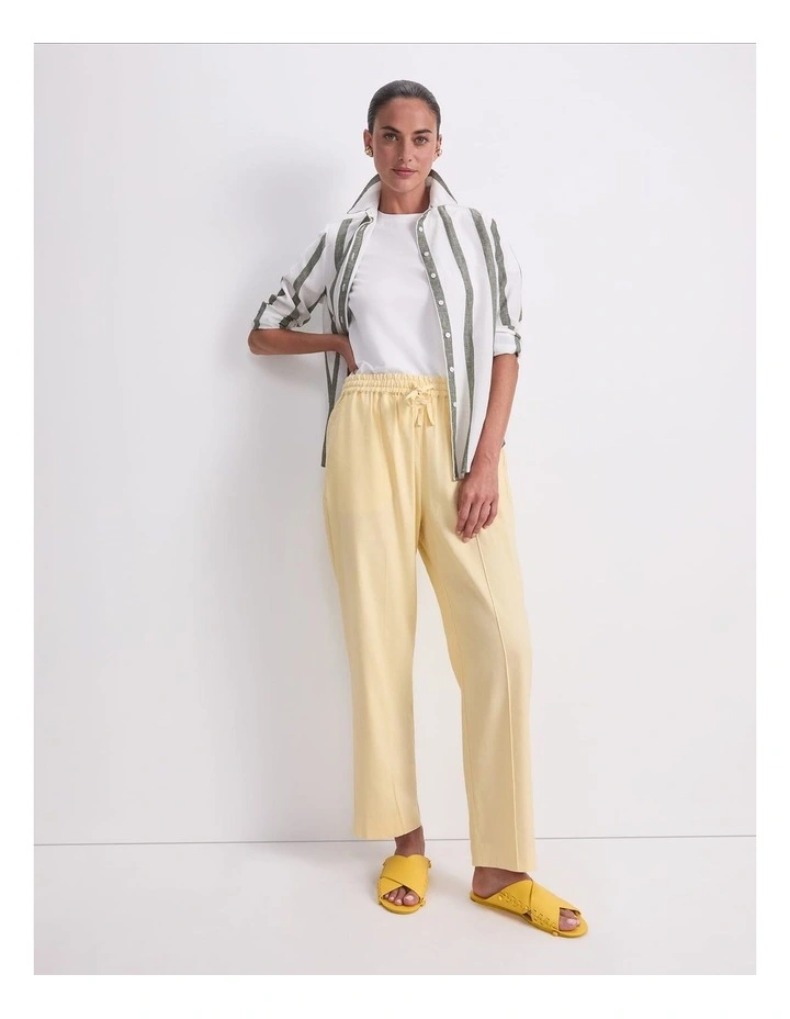 Rosa Tapered Linen Pant image 1