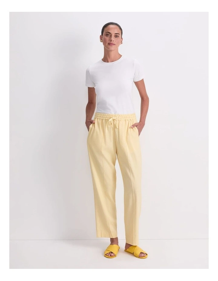 Rosa Tapered Linen Pant image 3