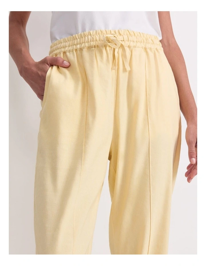 Rosa Tapered Linen Pant image 5