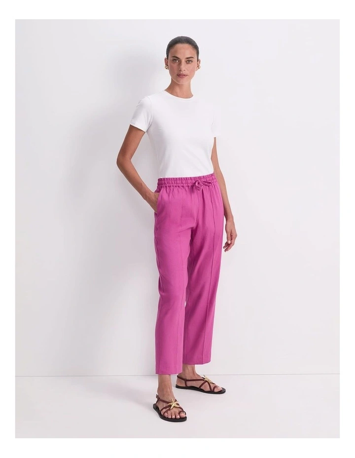 Rosa Tapered Linen Pant image 1