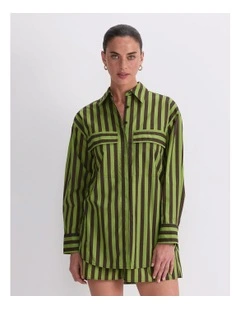 Tara Oversize Stripe Shirt