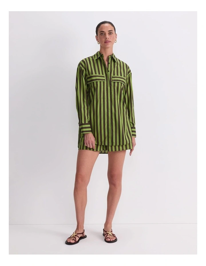 Tara Oversize Stripe Shirt image 2