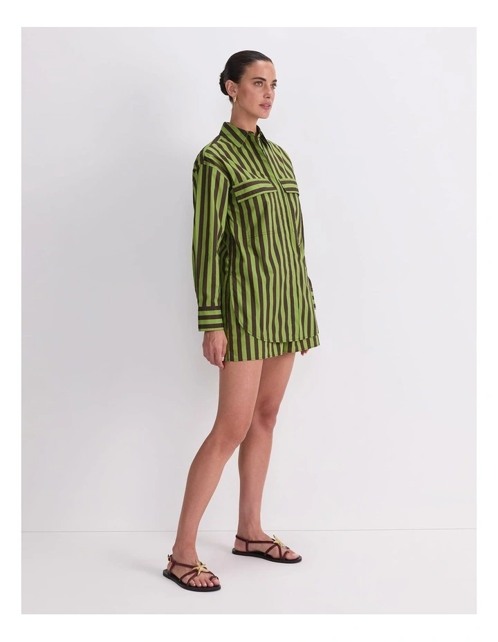 Tara Oversize Stripe Shirt image 3
