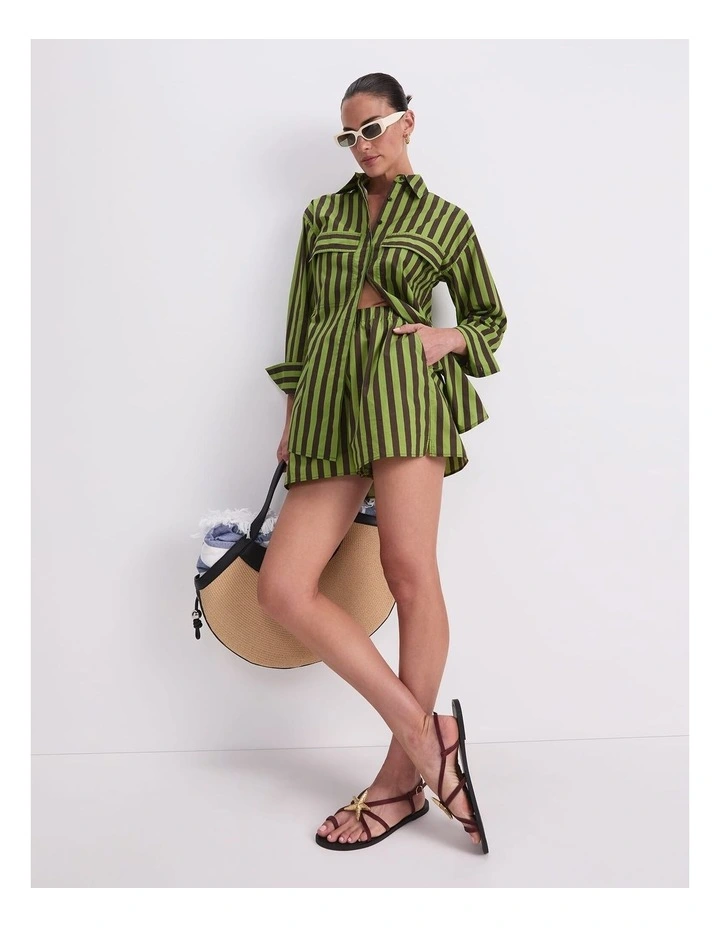Tara Oversize Stripe Shirt image 4