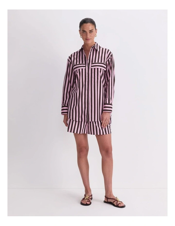 Tara Oversize Stripe Shirt image 4