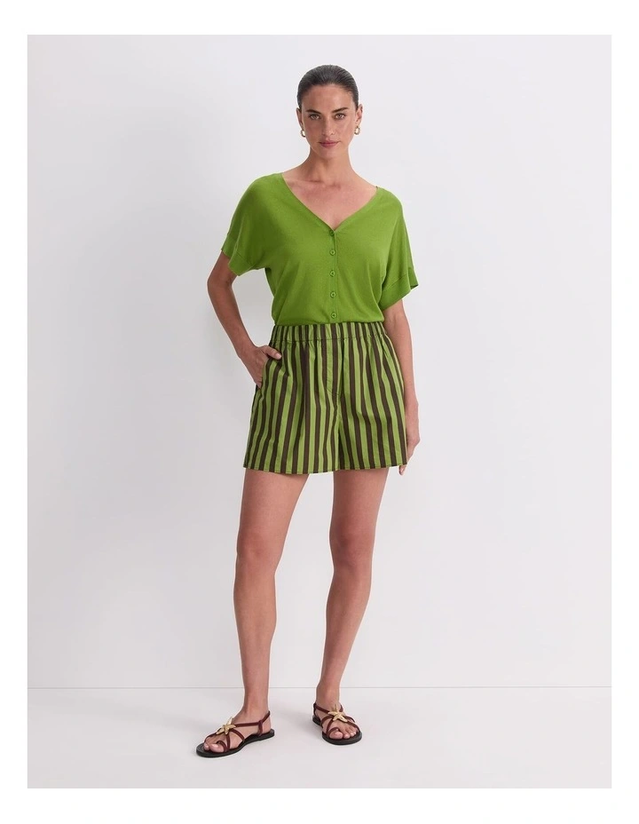 Tara Stripe Cotton Short image 1