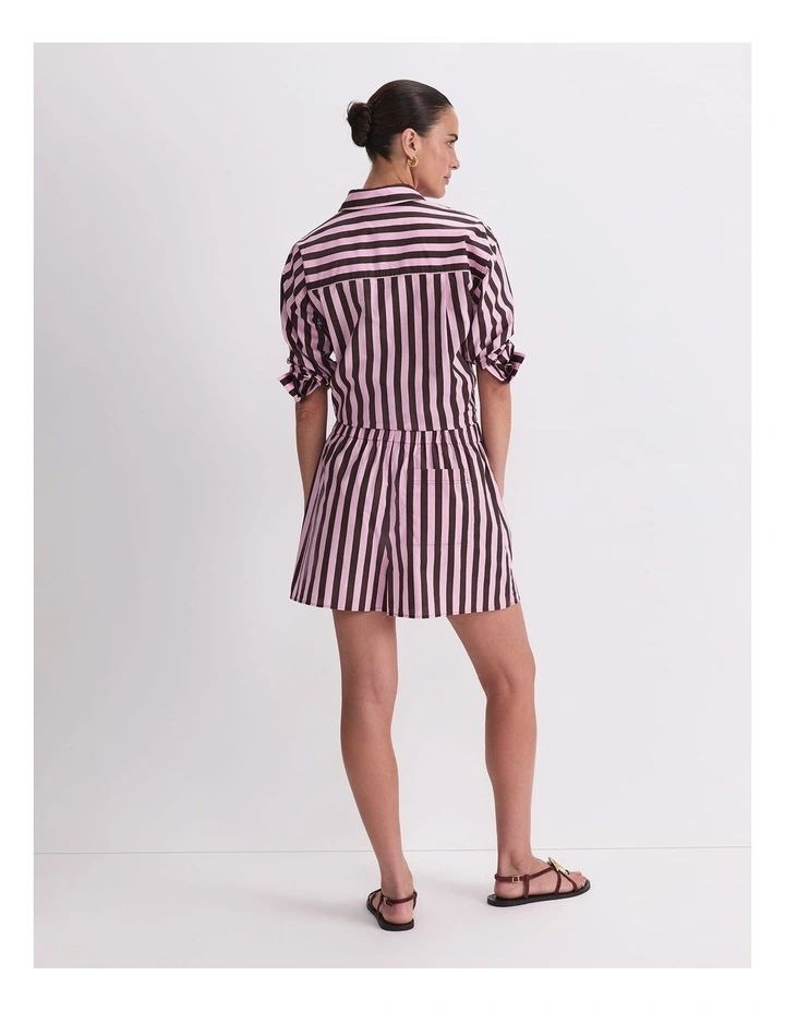 Tara Stripe Cotton Short image 2