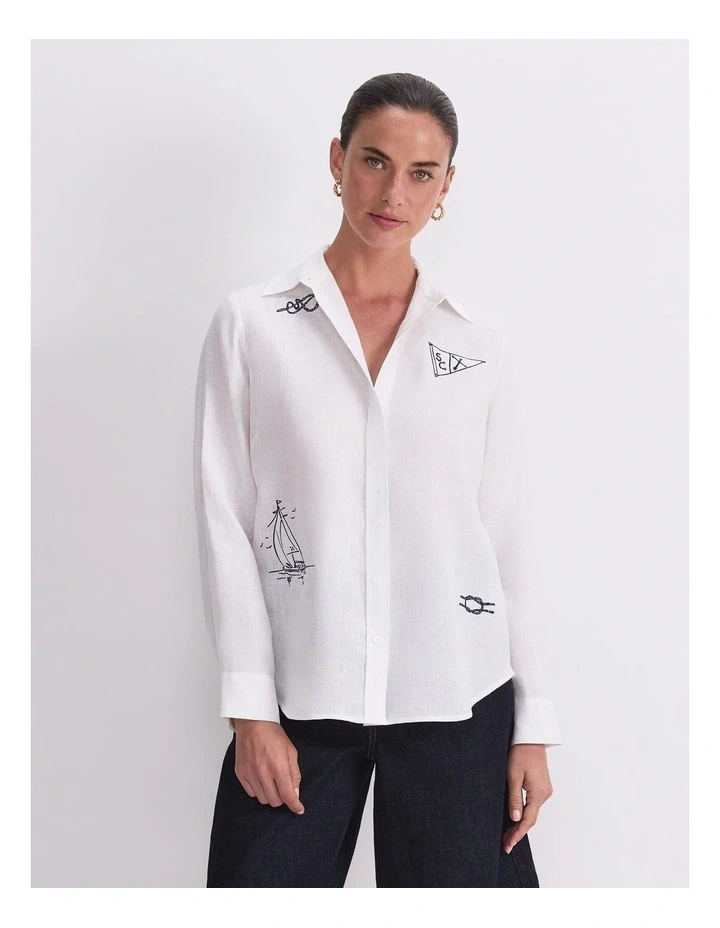 Ariana Embroidered Shirt image 1