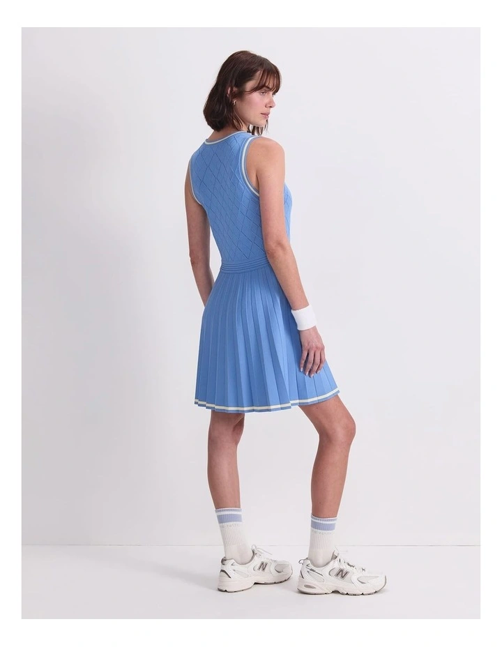 Maxine Milano Mini Dress in Lagoon image 2