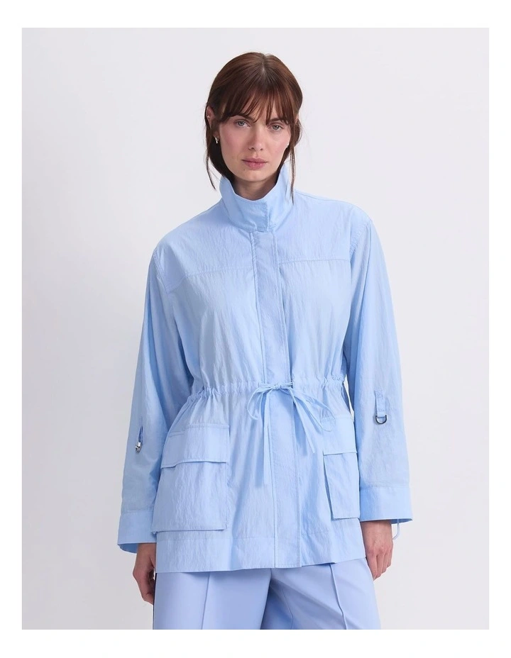 Sal Pocket Windcheater in Blue image 1