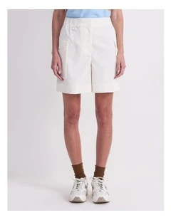 Rosie Pocket Short in Cream