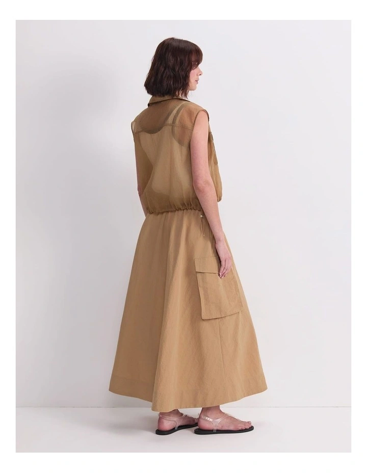 Remi Vest in Beige image 2