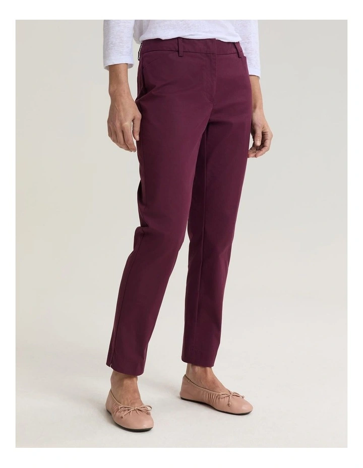 Evie Capri Pant in Purple image 4