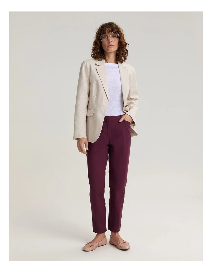 Evie Capri Pant in Purple image 5