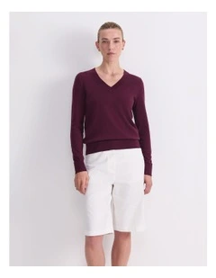 Francis Merino V-Neck Knit