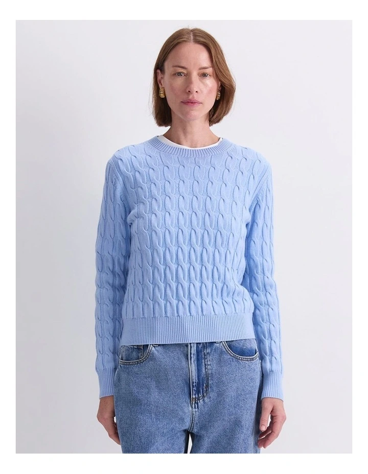 Merino Cable Sweater image 1