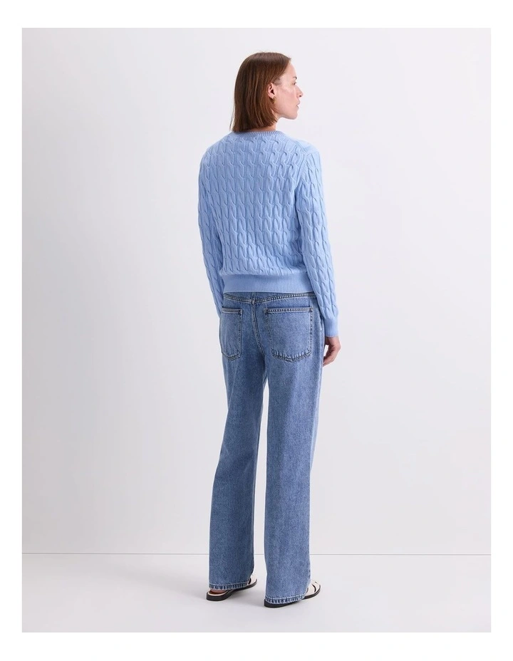 Merino Cable Sweater image 2