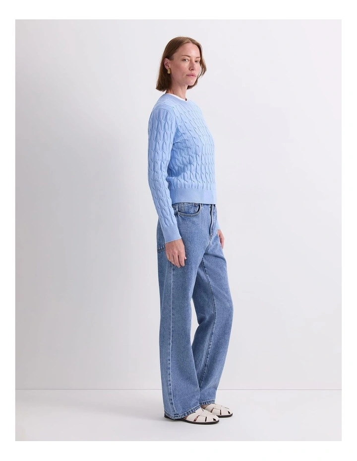 Merino Cable Sweater image 3