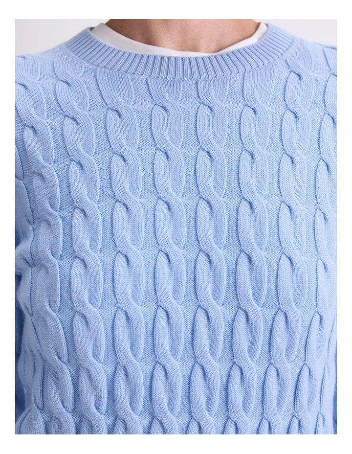 Merino Cable Sweater image 7