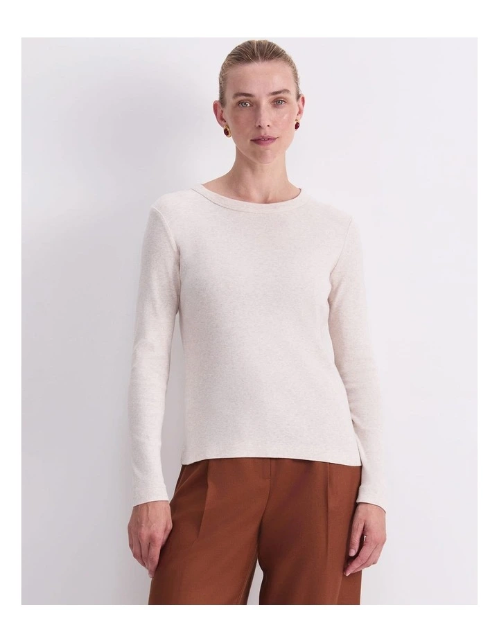 Heidi Long Sleeve Crew Tee image 1