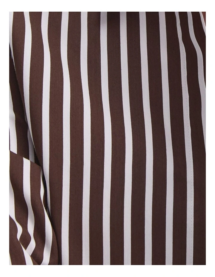 Hannah Stripe Cotton Silk Shirt image 4
