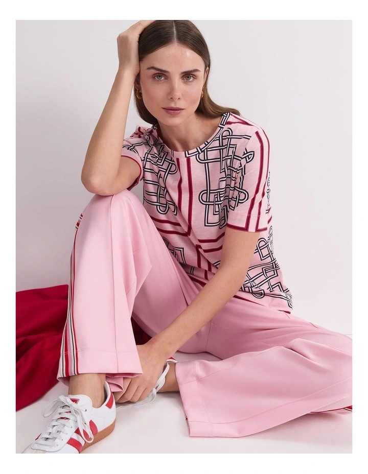 Rhode Mercerised Tee in Multi image 5