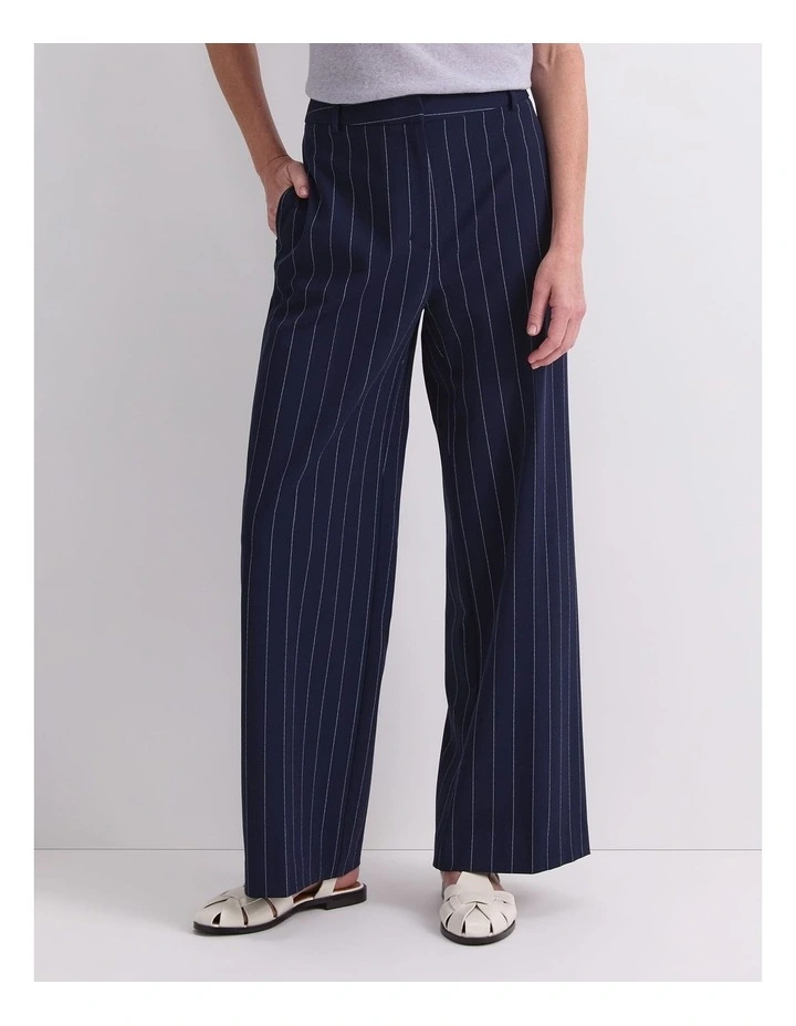 Mya Pinstripe Pant in Multi image 1