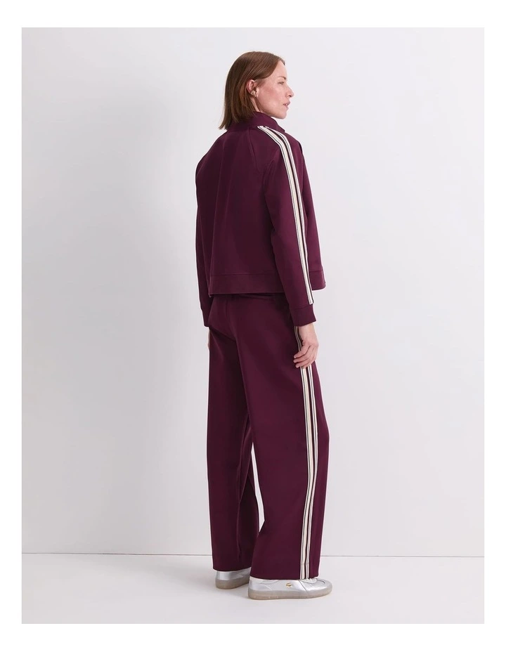 Lina Track Jacket in Purple image 2