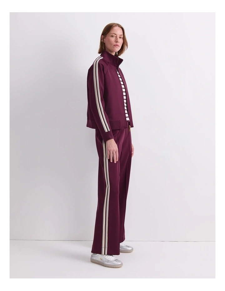 Lina Track Jacket in Purple image 3