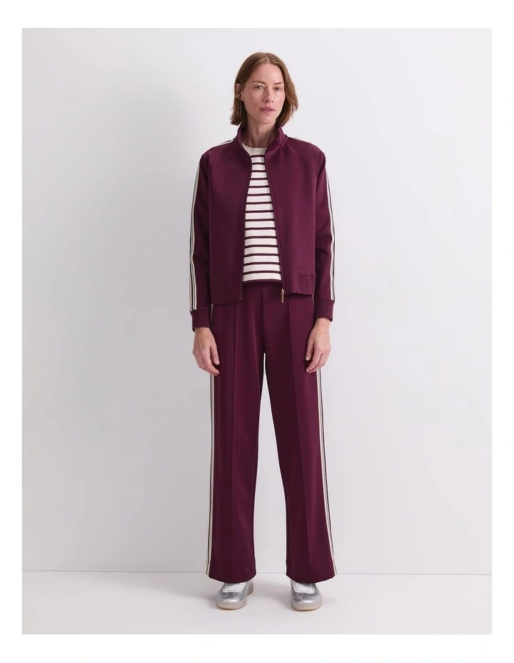 Lina Track Jacket in Purple image 4