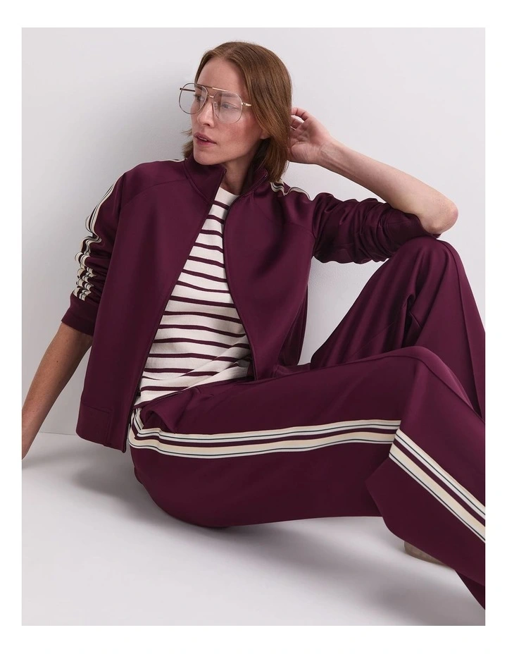 Lina Track Jacket in Purple image 5