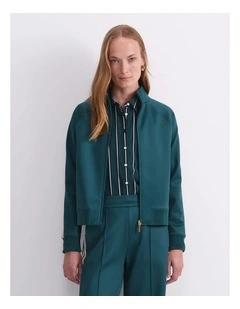 Lina Track Jacket in Green