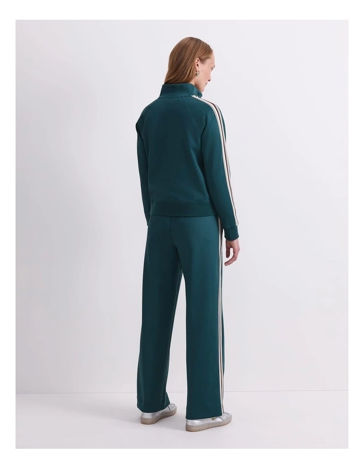Lina Track Jacket in Green image 2