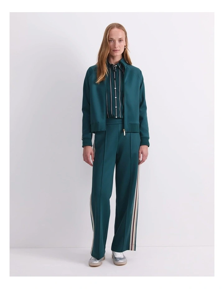 Lina Track Jacket in Green image 4