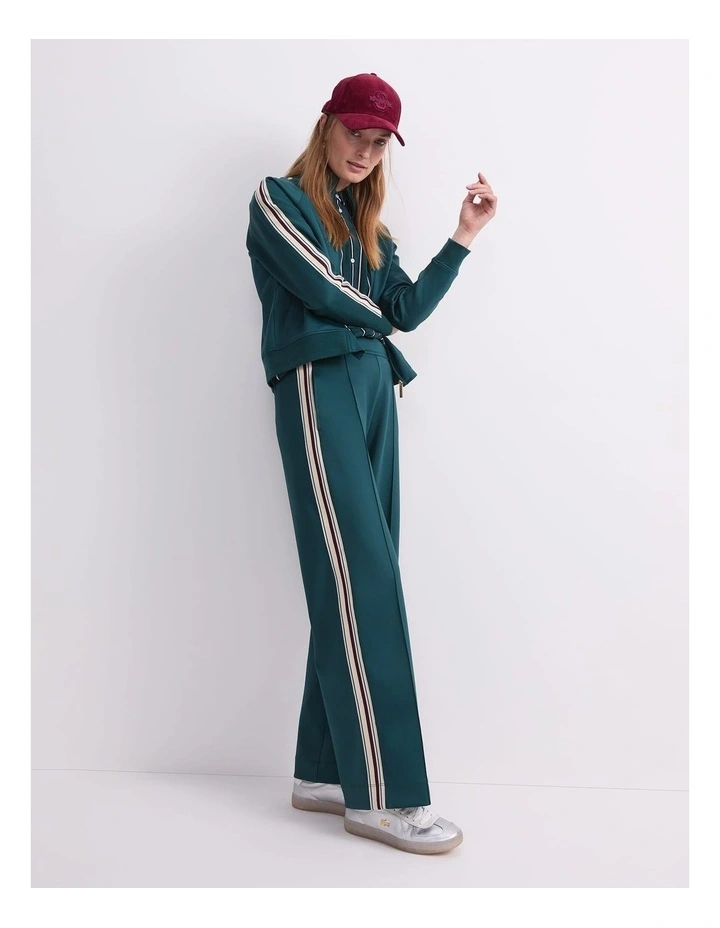 Lina Track Jacket in Green image 5