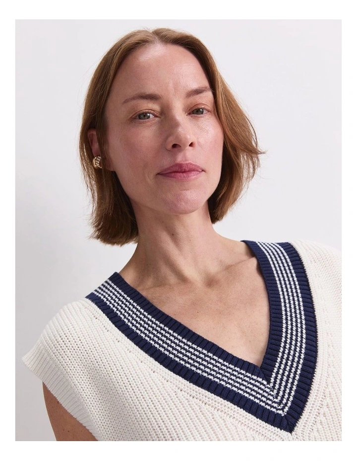 Elka Vest in Winter White image 6