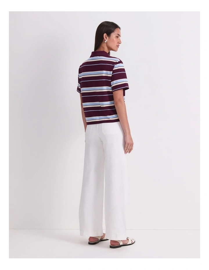 Anahit Stripe Polo in Multi image 2