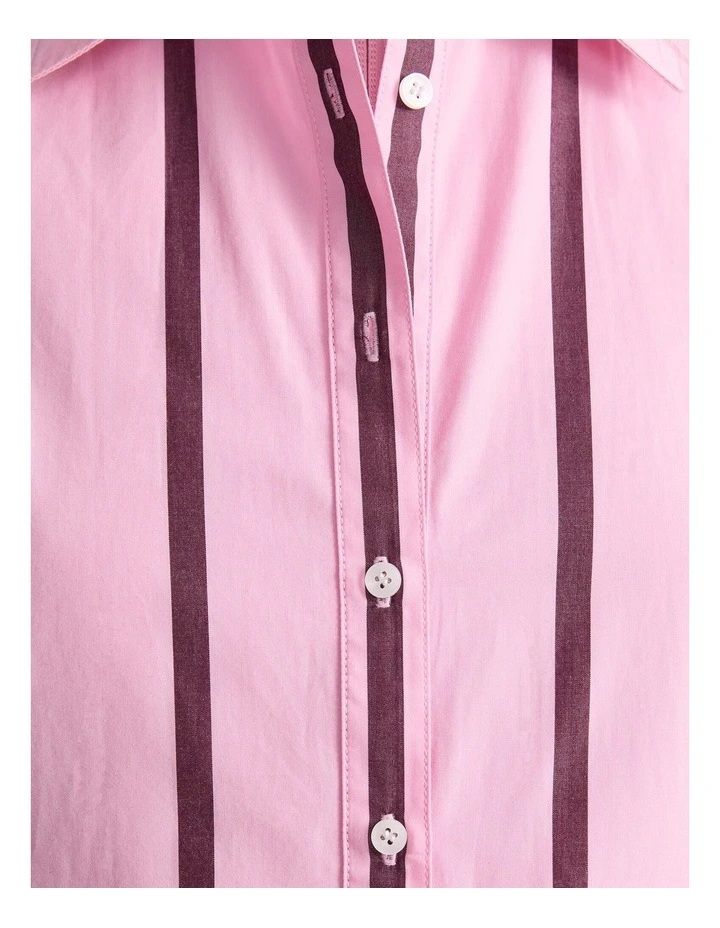 Jade Stripe Long Sleeve Shirt image 5