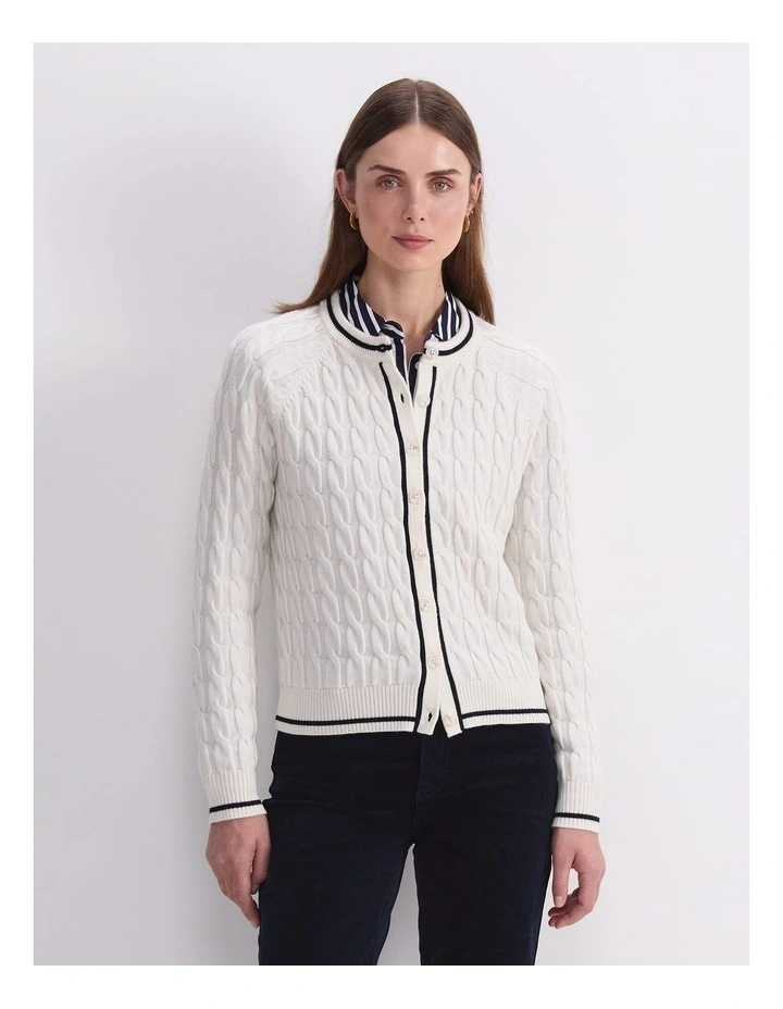 Merino Cable Cardigan image 1