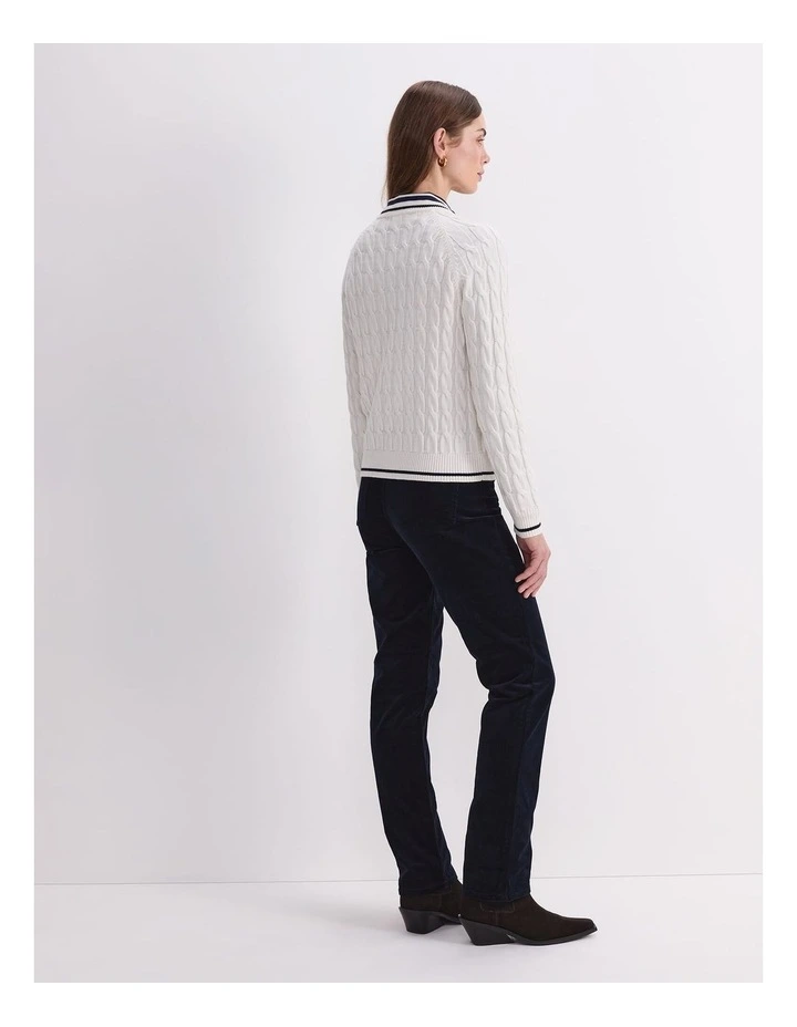 Merino Cable Cardigan image 2