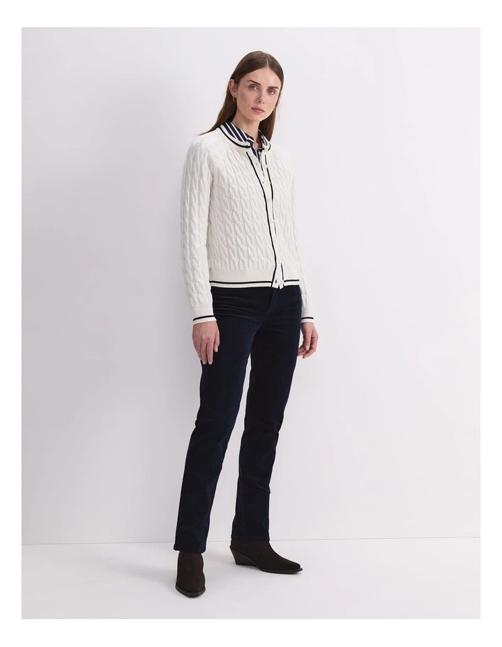 Merino Cable Cardigan image 3