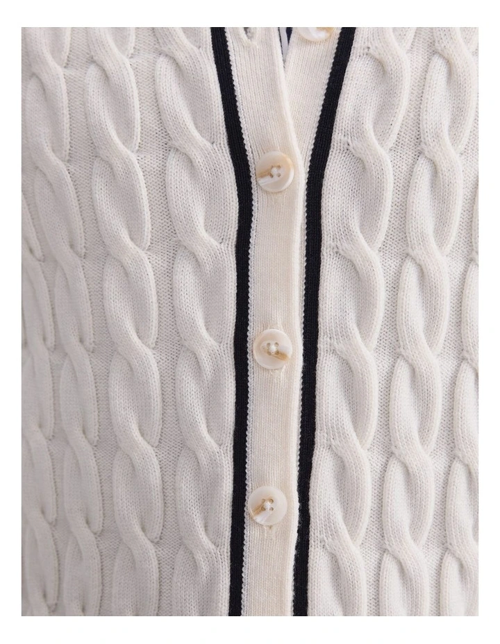 Merino Cable Cardigan image 7